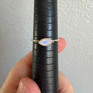 CLEARANCE Elegant Silver Moonstone Ring